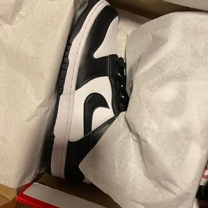 Nike dunk low white/black